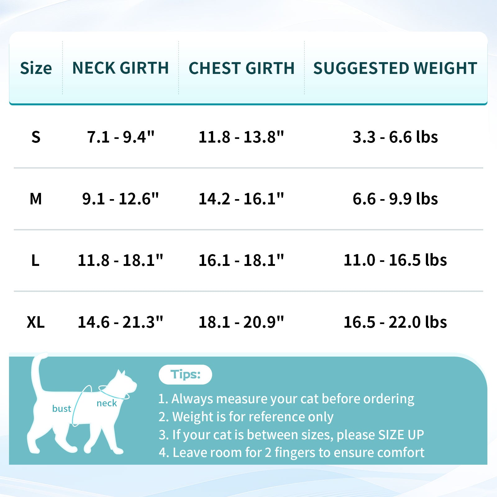 Cat Harness and Leash Set| Escape Proof Adjustable Mesh Vest with Reflective Strips, No-Choke Soft Breathable Harness for Medium Kitten